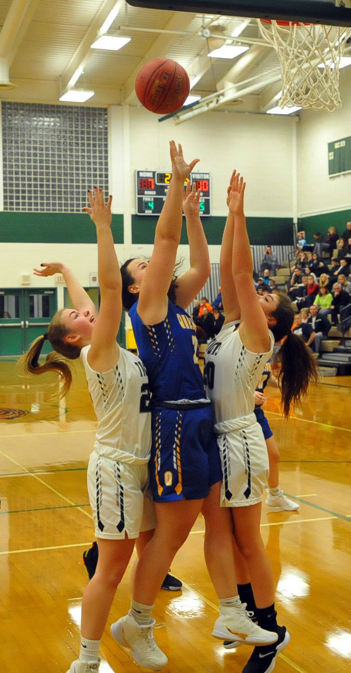 Girls basketball: Queensbury at Hudson Falls